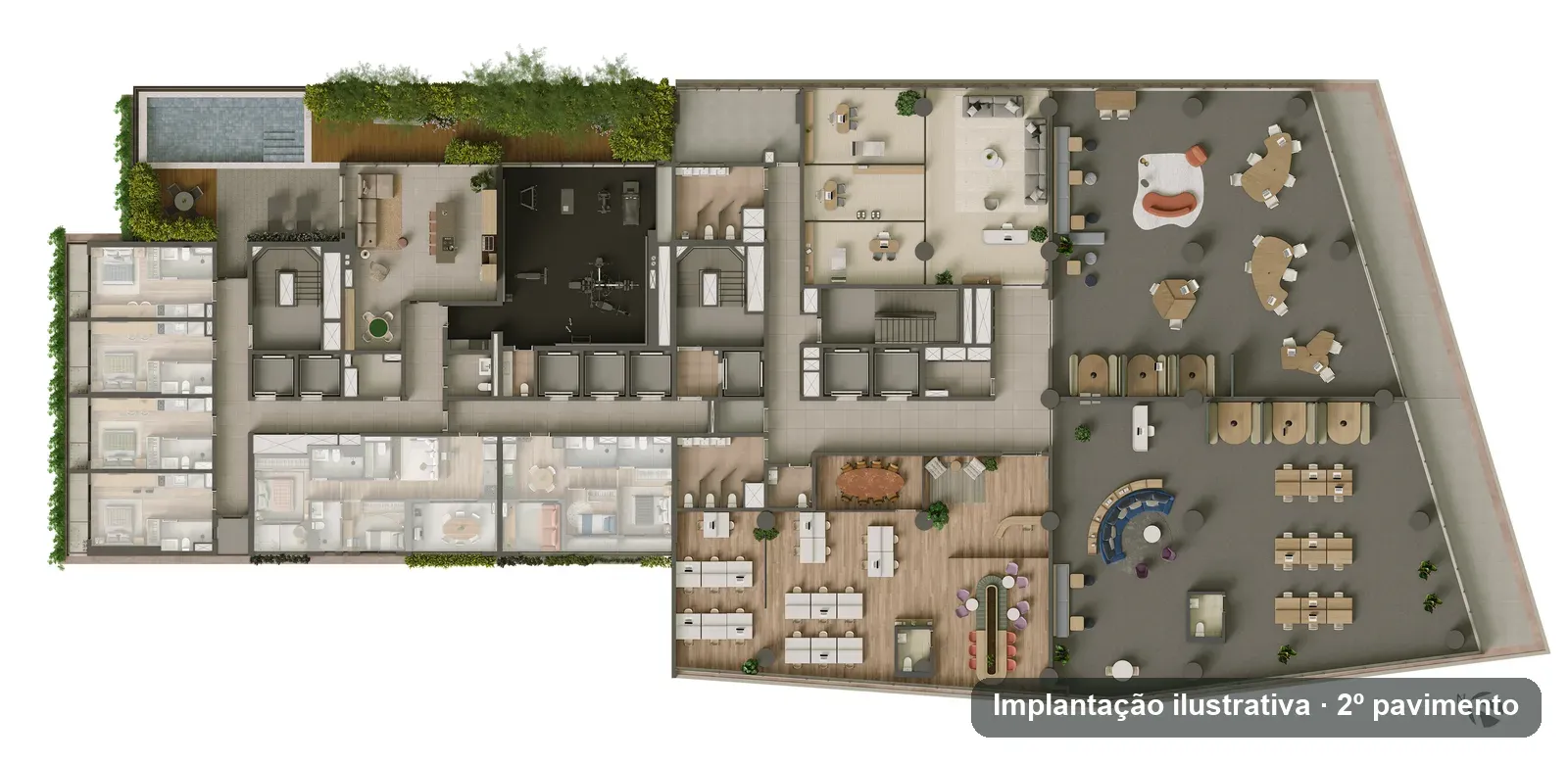 Planta de — m²