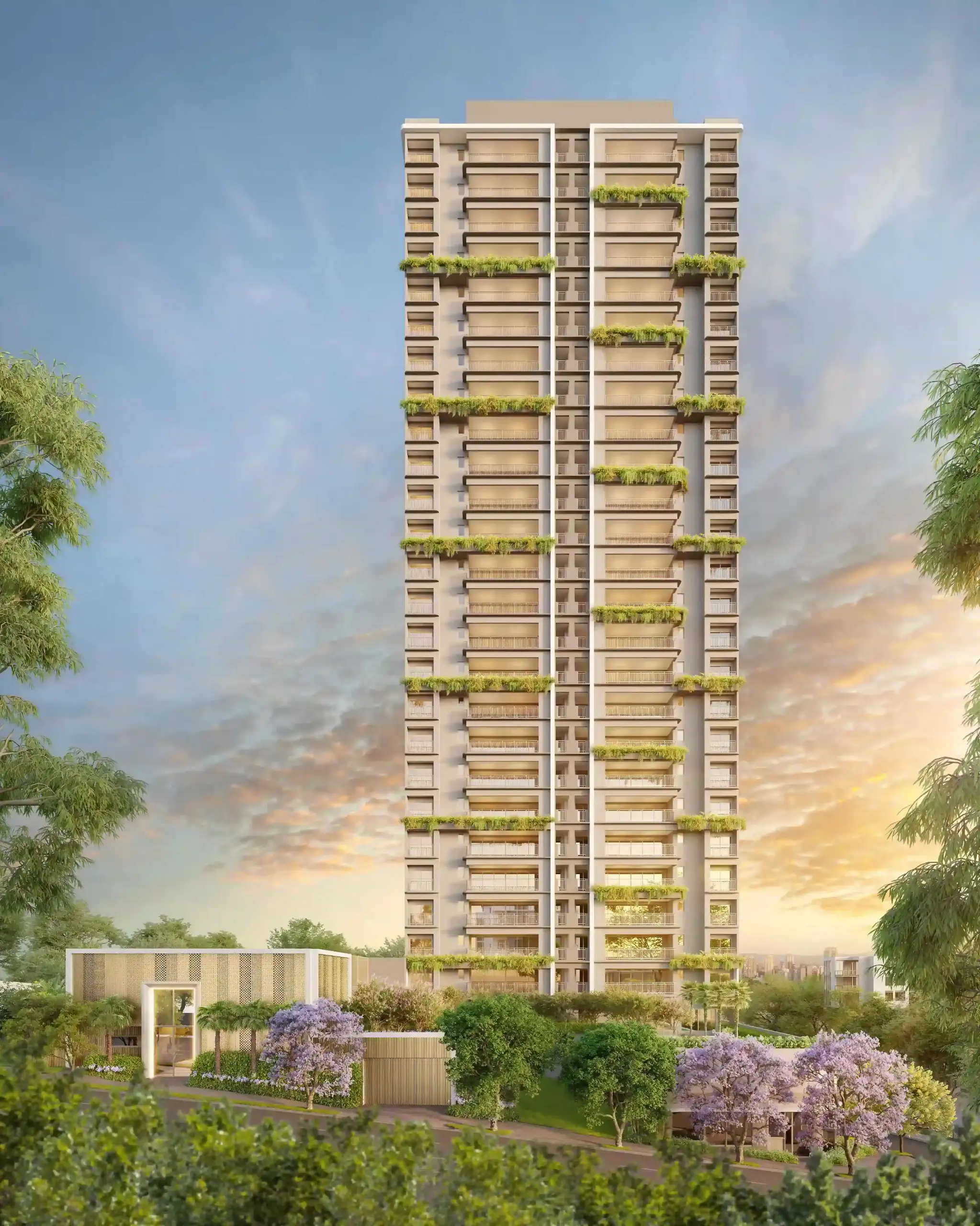 Torre principal — Green Garden Residences
